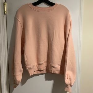NWT UGG Balloon Sleeve Sweatshirt XS Rosewater Pink